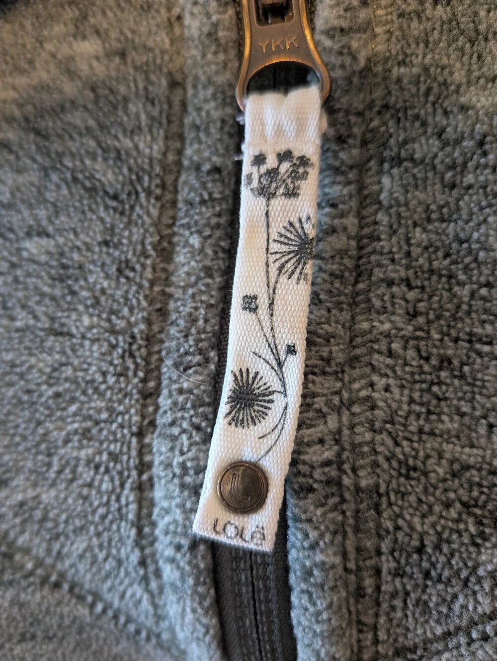 Lole Sage Green Fleece Full Zip